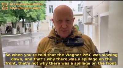 Prigozhin announces control of Rostov, explains unfolding situation, and exposes true Russian losses. 