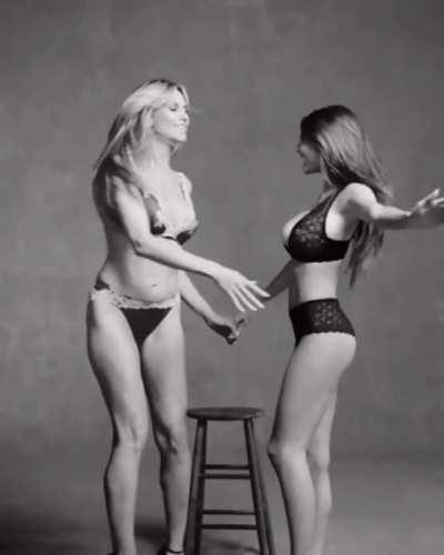 behind the scenes of lingerie photoshoot