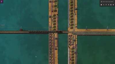 I thought it would be cool to make the THX intro in Factorio. USE SOUND!