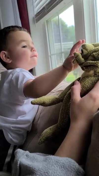 My son is having a hard time with the word 