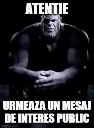 mesaj de interes public