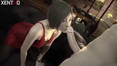 Ada Wong loves Big Dong (xentho)