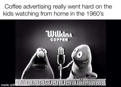 They really did go hard on dem kids for the coffee grind