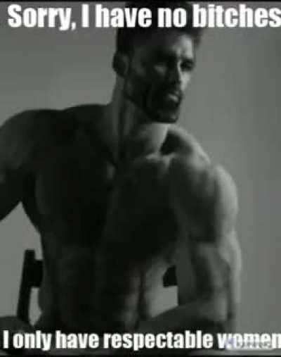 respectable women only.