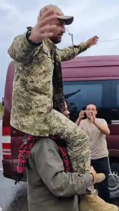 When they say Ukrainian soldiers are Nazis but