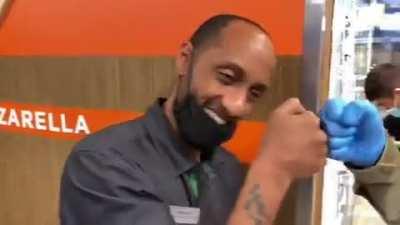 American soldiers giving out poison jabs to unsuspecting, ignorant people in East Dallas, Texas, without doctors nearby or informed consent. Isn't it surreal how many people are just OK with this?