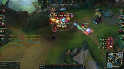 First Gangplank penta, the power of farming till 20!