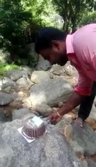 WCGW Having you bday party in the wild..