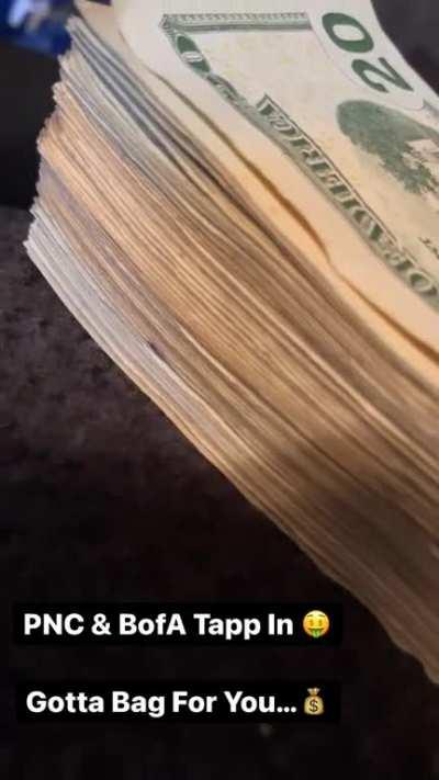 PNC & BofA Tapp in 💰 same day