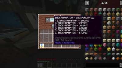 I added SATURATION III to Minecraft