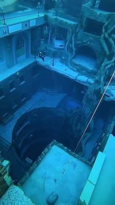 Pretty cool underwater place