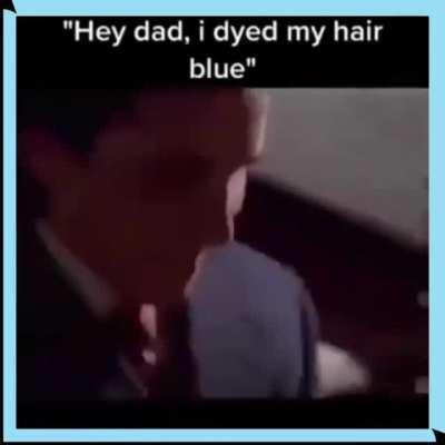 Blue Flair, But No Blue Hair