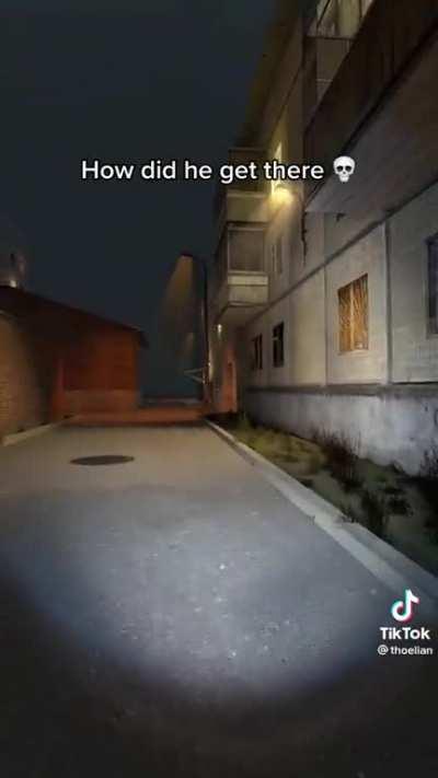 How did he get there