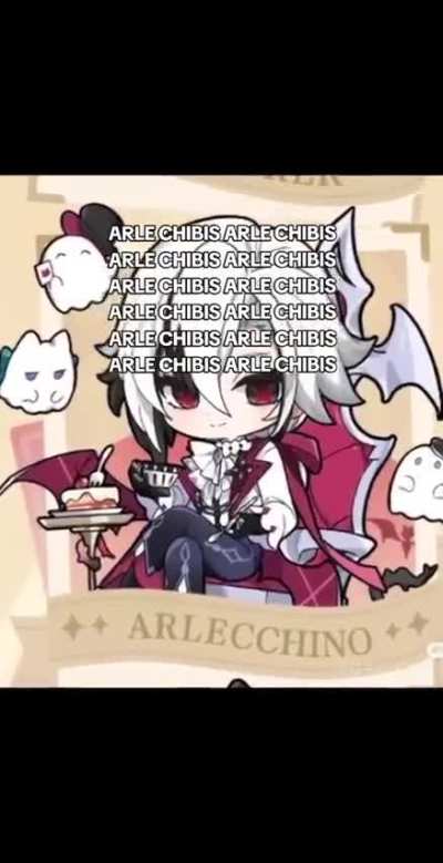 Arlecchino Chibis 😍🥰