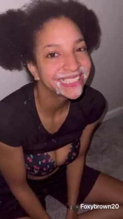 I love playing in cum