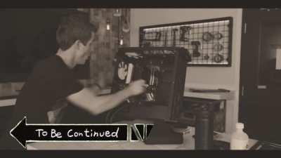 I love the fact that Linus can drop stuff without even touching it