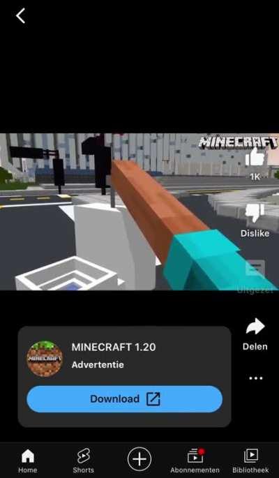 New ad for minecraft (real)