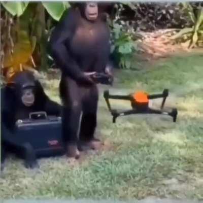 monke control drone