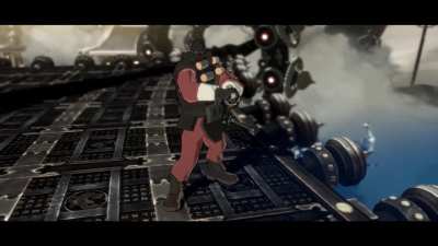 What is falke doing in guilty gear strive???