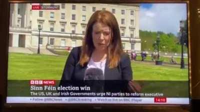 I hope the Stormont runaway wheelchair man is ok ...