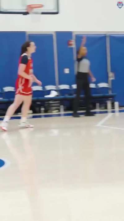 2025-12-12: Caitlin Clark at Team USA Basketball Camp