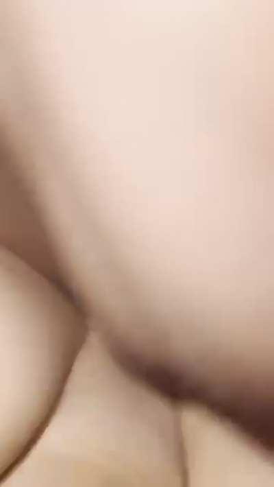 My little moans while a bbc pounds my married pussy… I need it raw and with a creampie for my hubby to clean next time .. click link for sound