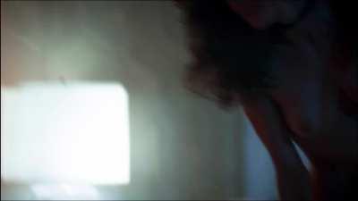 Brazilian babe Rhay Polster showing her tight hot body, fucking hard in a threesome!