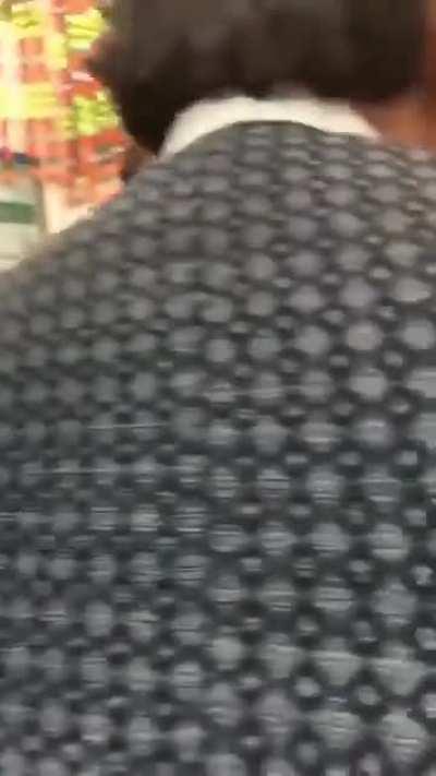 At the gates of heaven, the Muslims clashed with each other. Why woman touched the gate of heaven?