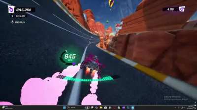 getting some practice in