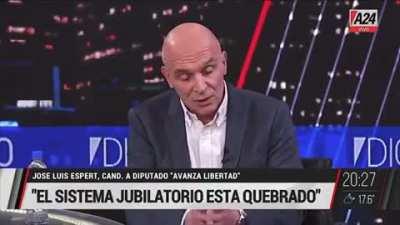 El sistema jubilatorio está quebrado.