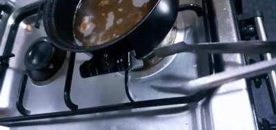 The handles melted off.....