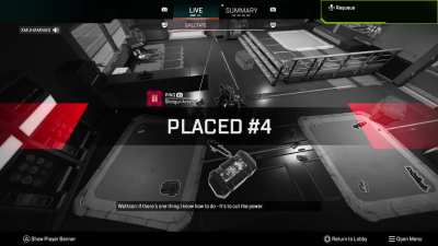 My teammate said it was my fault we lost because I was “looting instead of fighting”