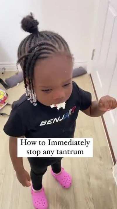 Parental advice found on Instagram.