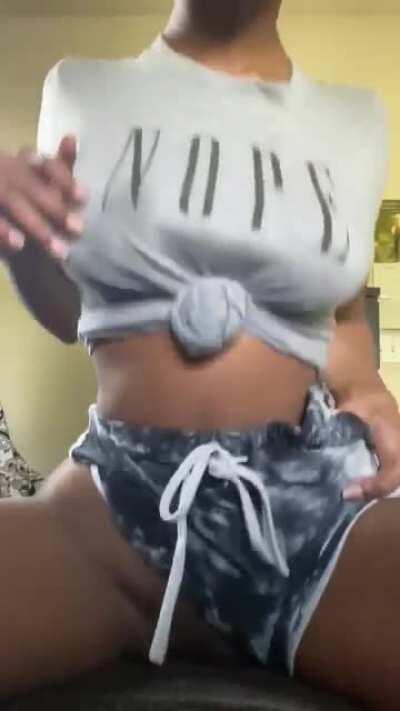 She did exactly what I was hoping for around 30 seconds in