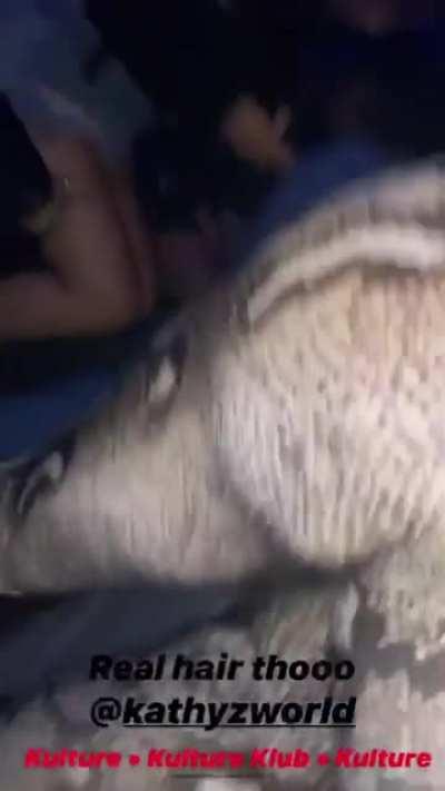 Real Hair, from @shugashady instagram stories