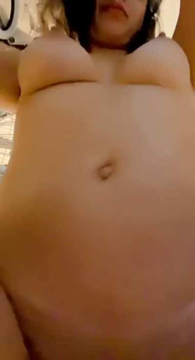 Let me ride that hard, thick, throbbing cock baby...