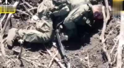 An appropriately brutal drop onto russian along side a smashing kazi drone.