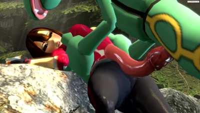 A Rabid Rayquaza Rapes and Kills an Unsuspecting Trainer - The Pokémon are Called Pocket Monsters for a Reason…