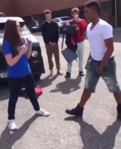 She was so confident too