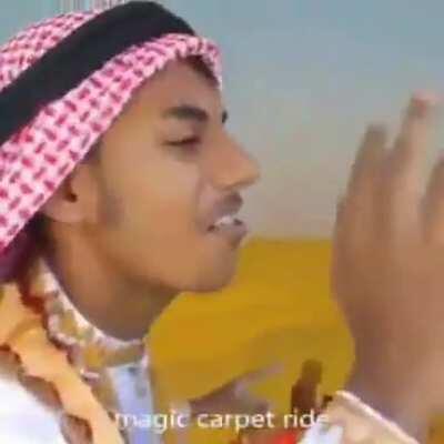 Aladdin Arab insha'Allah 😂😂😂 A whole new Arab world 😂☪️