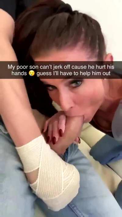 Mom is the best helper