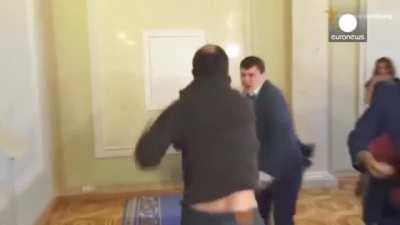 Ukraine Parliament Scrap