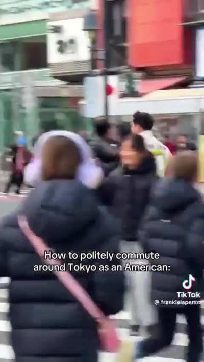 *Making an ass of yourself as a tourist