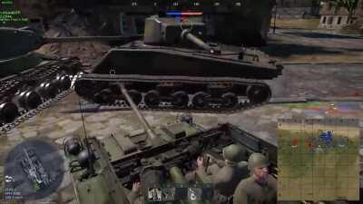 Did you know the IS-2 has a hidden compartment to deploy an ASU-57?