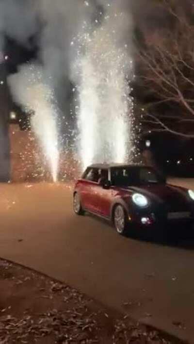 Our Daughter got married December 12th and they left in our MINI