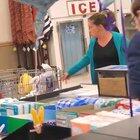 Lady is mad she can't buy 4 milks at once. After having a long tantrum, she decides she will just throw the milk at the manager.