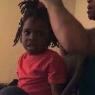 Hairdresser cheers up little girl after she looks at the camera and says “I’m so ugly”