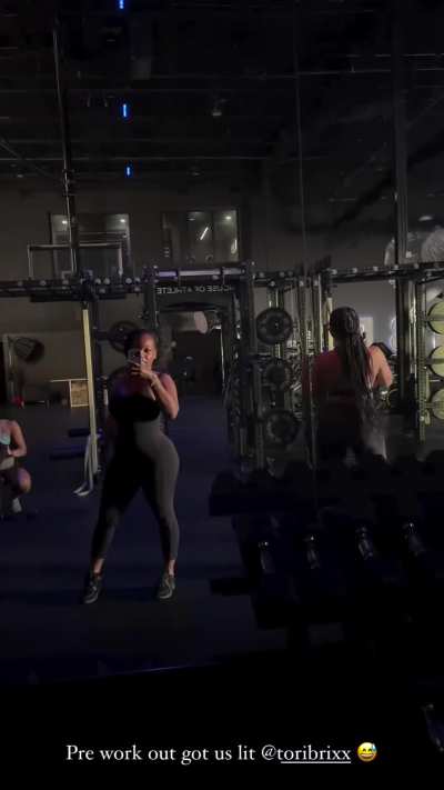 Tori Brixx pre workout