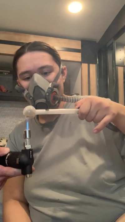 I made a mask thing it hits hard!