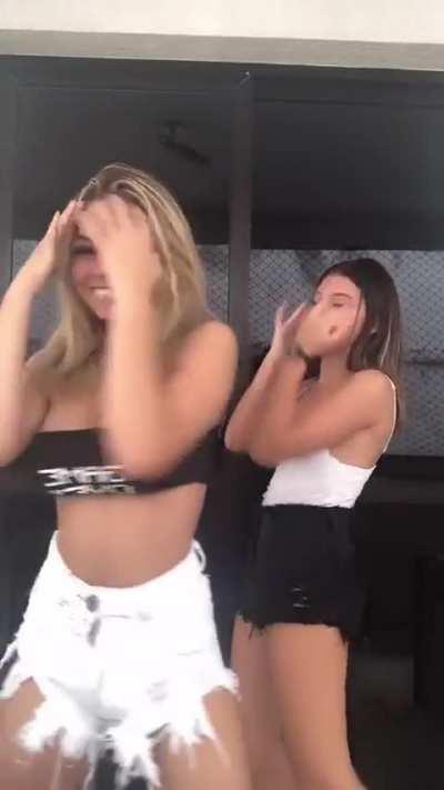 Treyce e a amiga gostosa